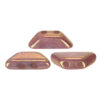 OPAQUE MIX VIOLET GOLD CERAMIC LOOK TINOS®